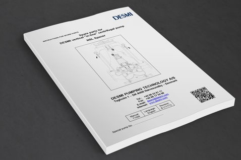 Instruction manual for DESMI vertical in-line centrifugal pump NSL Spacer.
